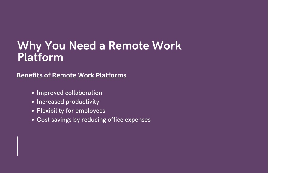 PPT The Ultimate Guide To Choosing The Best Remote Work Platform