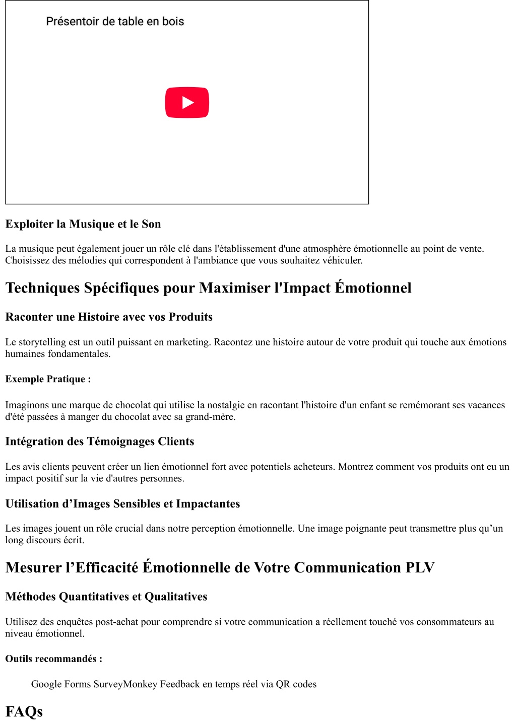 PPT Comment Utiliser les Émotions dans votre Communication par la PLV