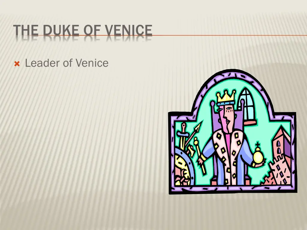 the duke of venice