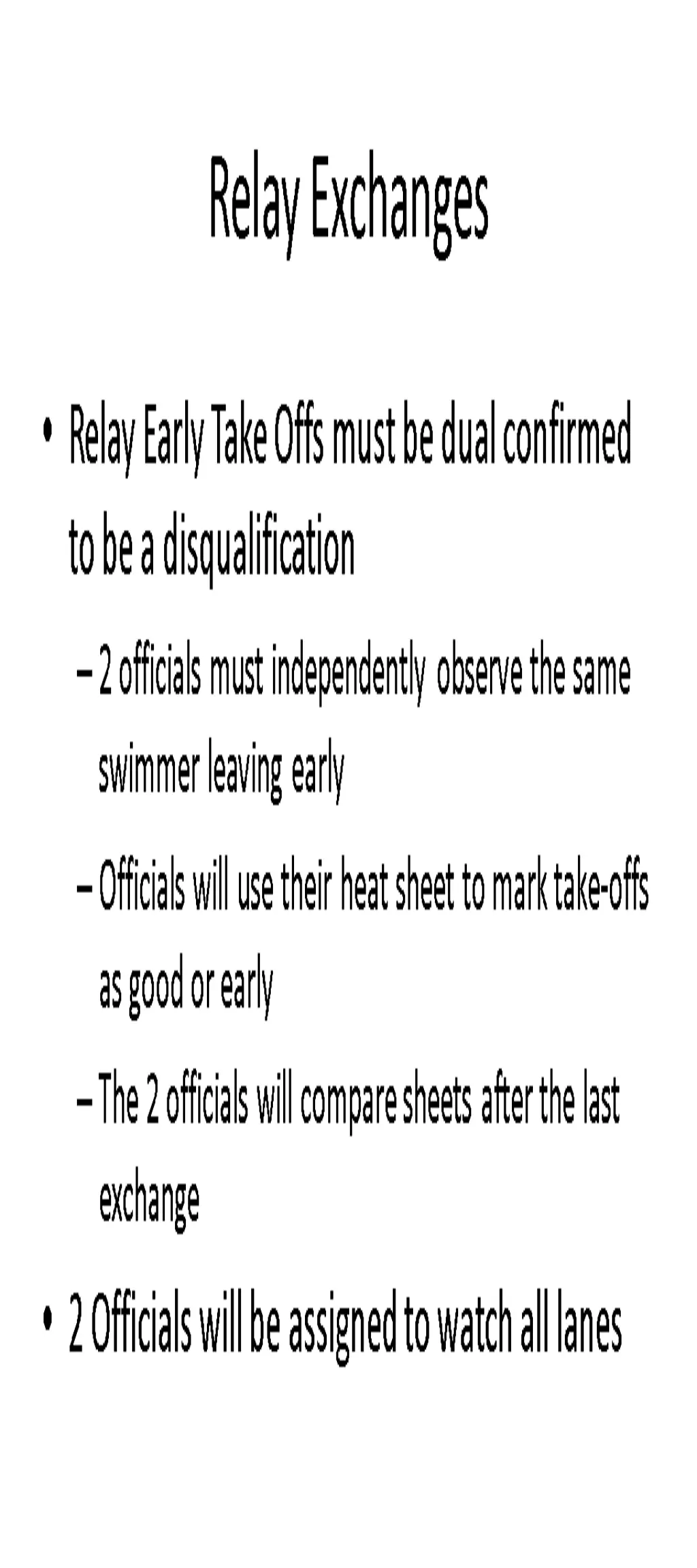 relay exchanges