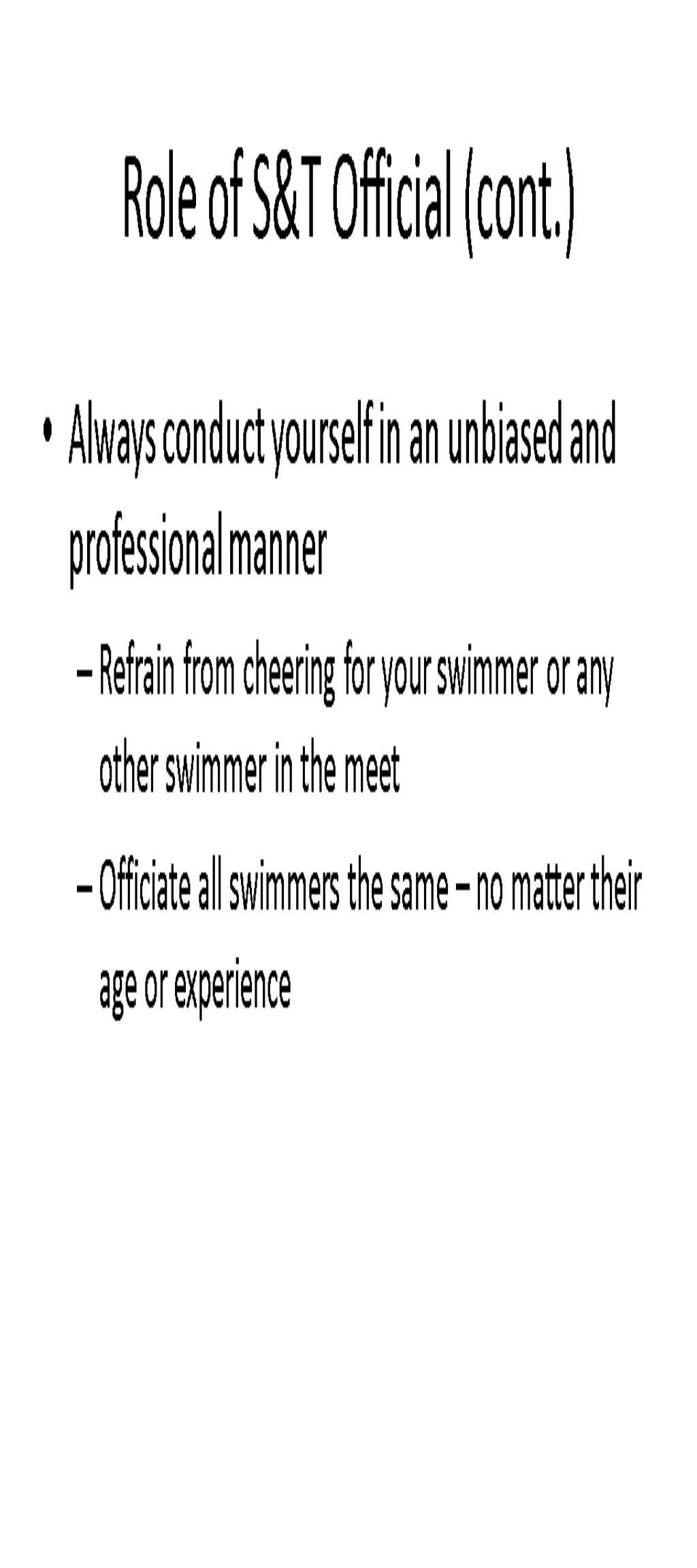 role of s t official cont 4
