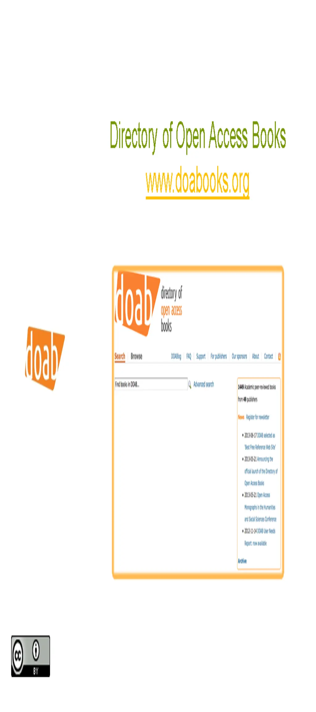 directory of open access books www doabooks org