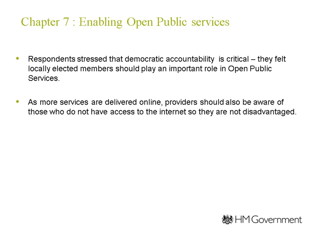 chapter 7 enabling open public services