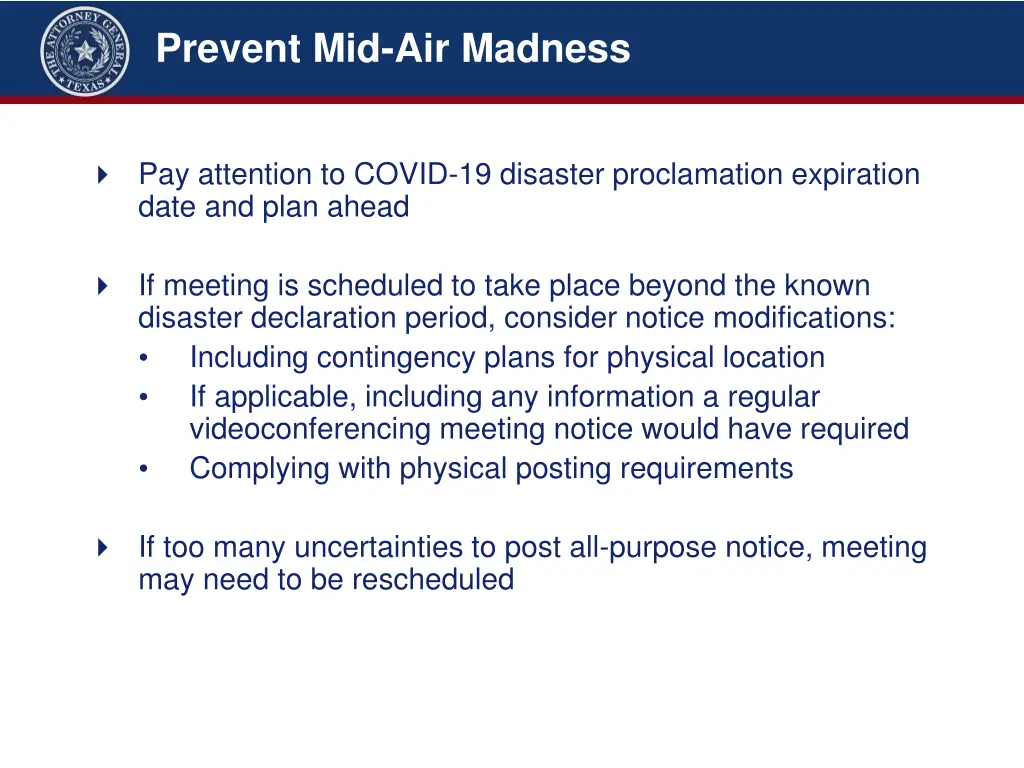 prevent mid air madness