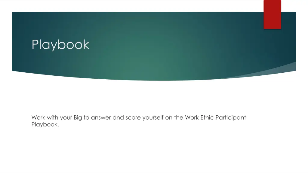 playbook