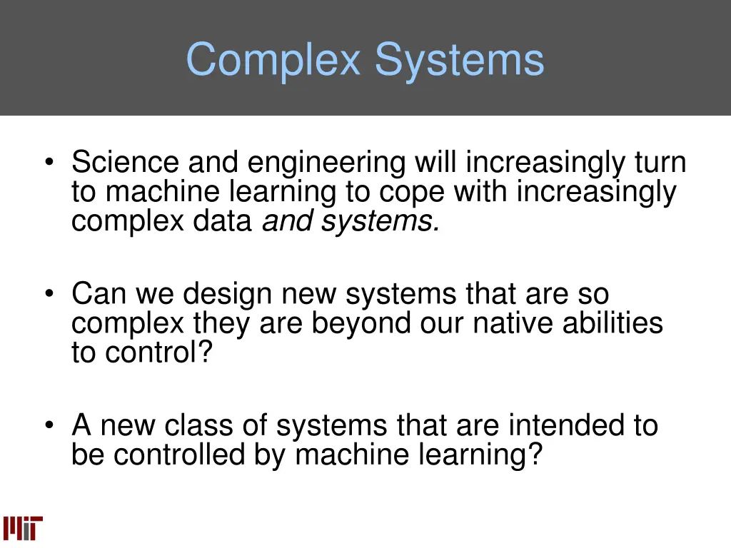 complex systems