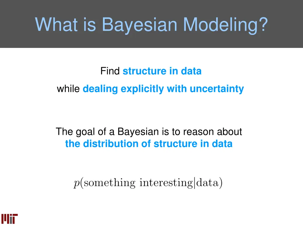 what is bayesian modeling