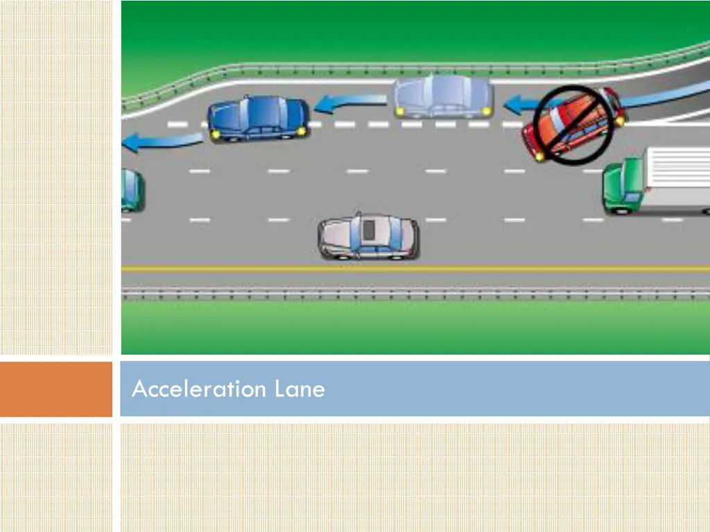 acceleration lane