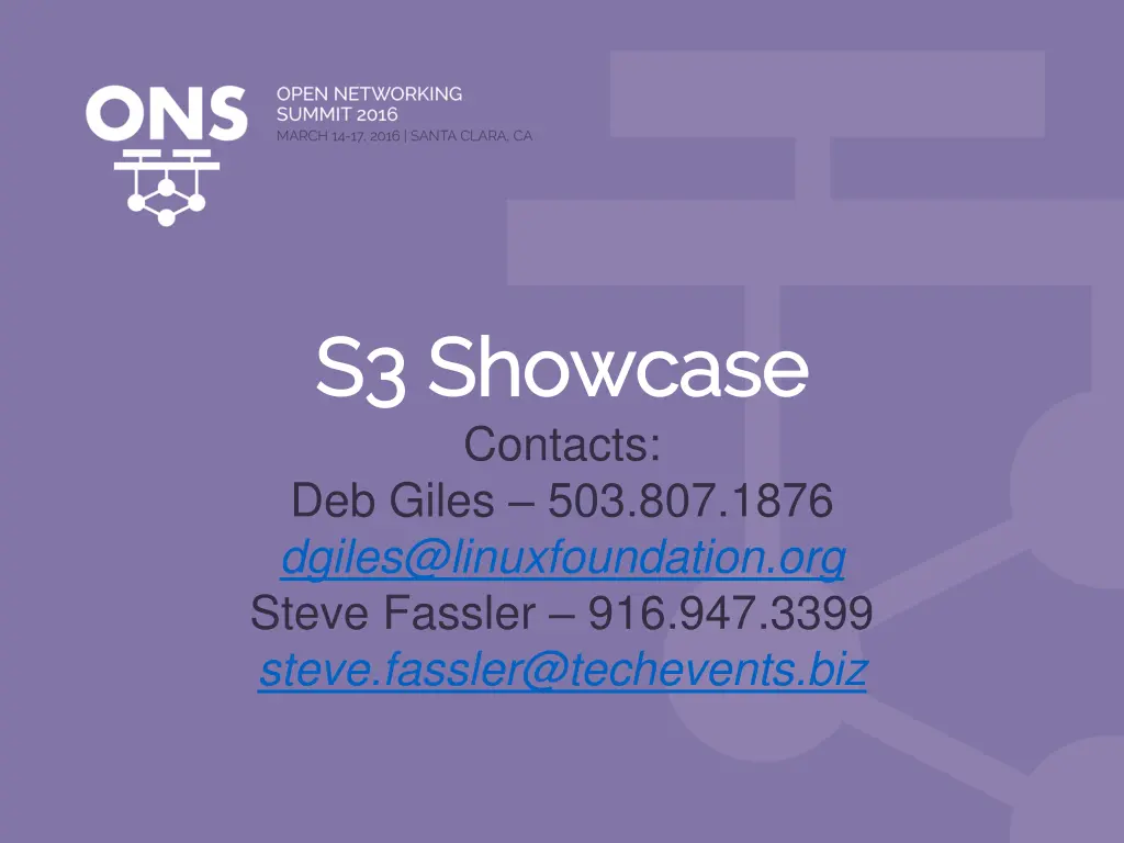 s3 showcase s3 showcase contacts deb giles