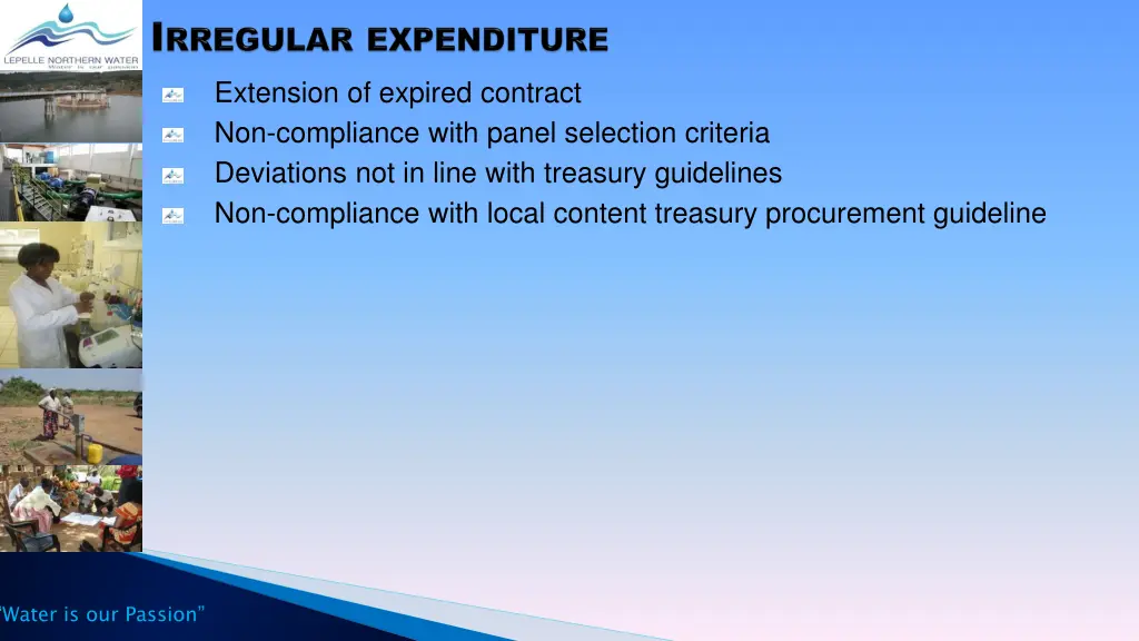 extension of expired contract non compliance with