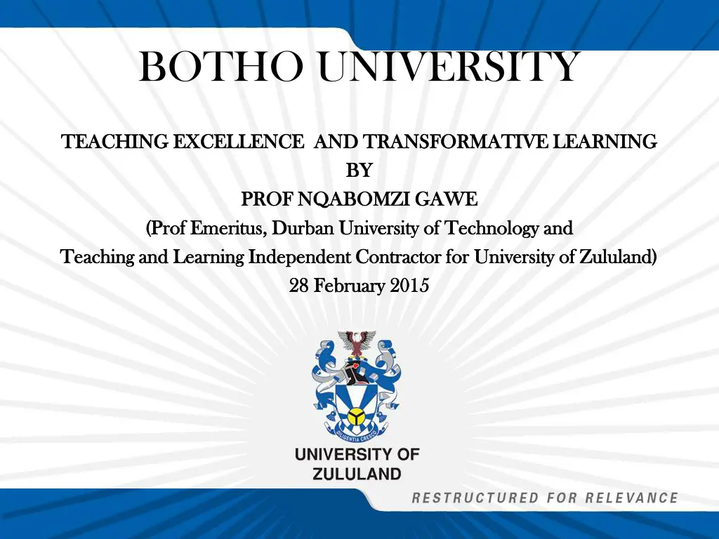 botho university
