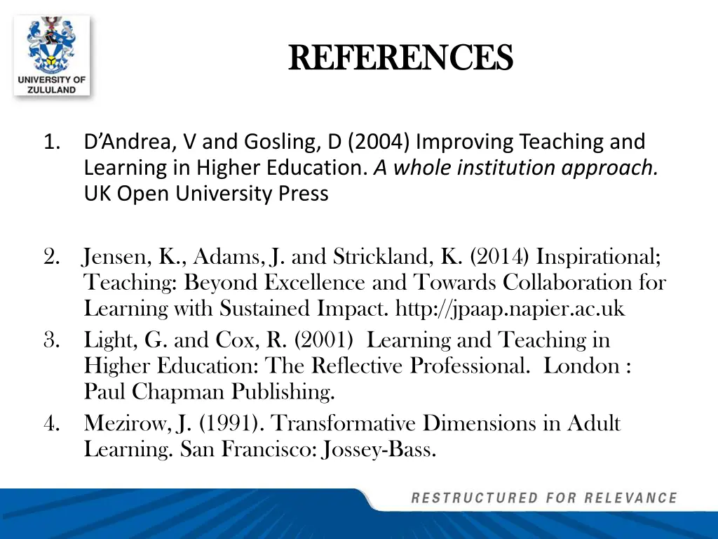 references references