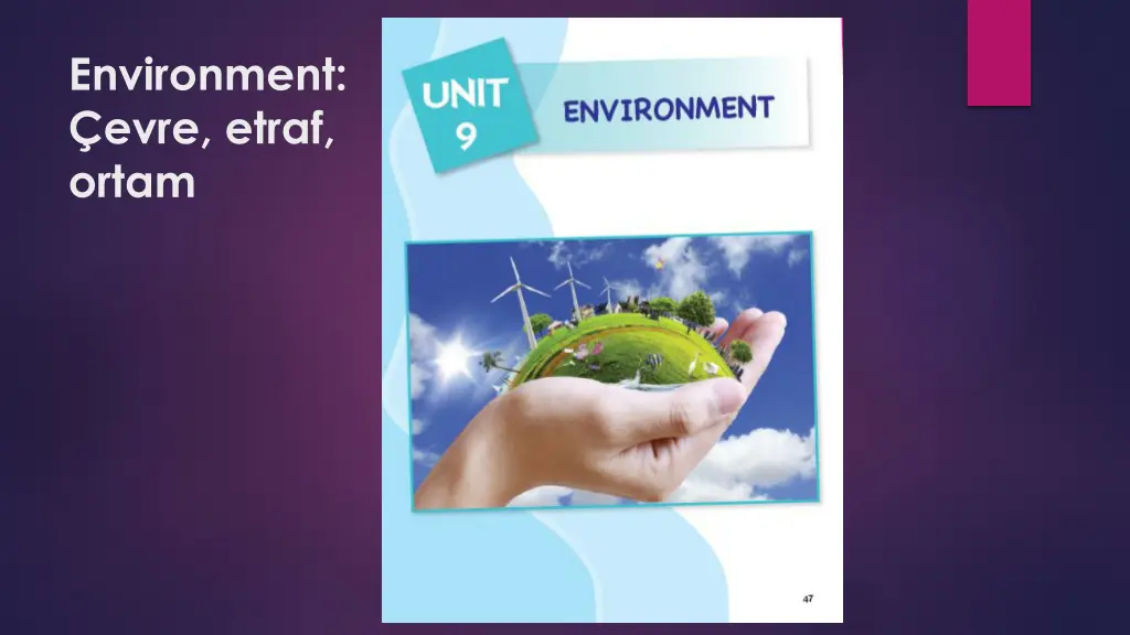 environment evre etraf ortam