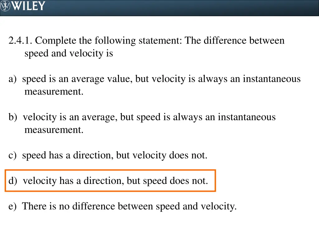 2 4 1 complete the following statement 1
