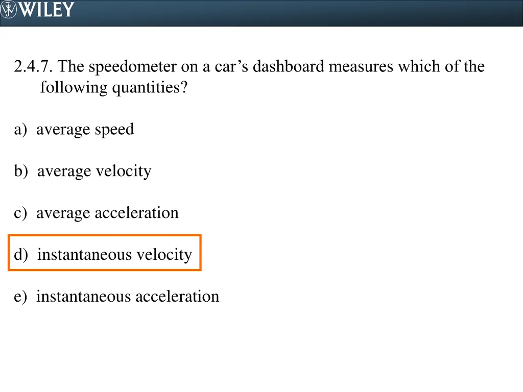 2 4 7 the speedometer on a car s dashboard 1