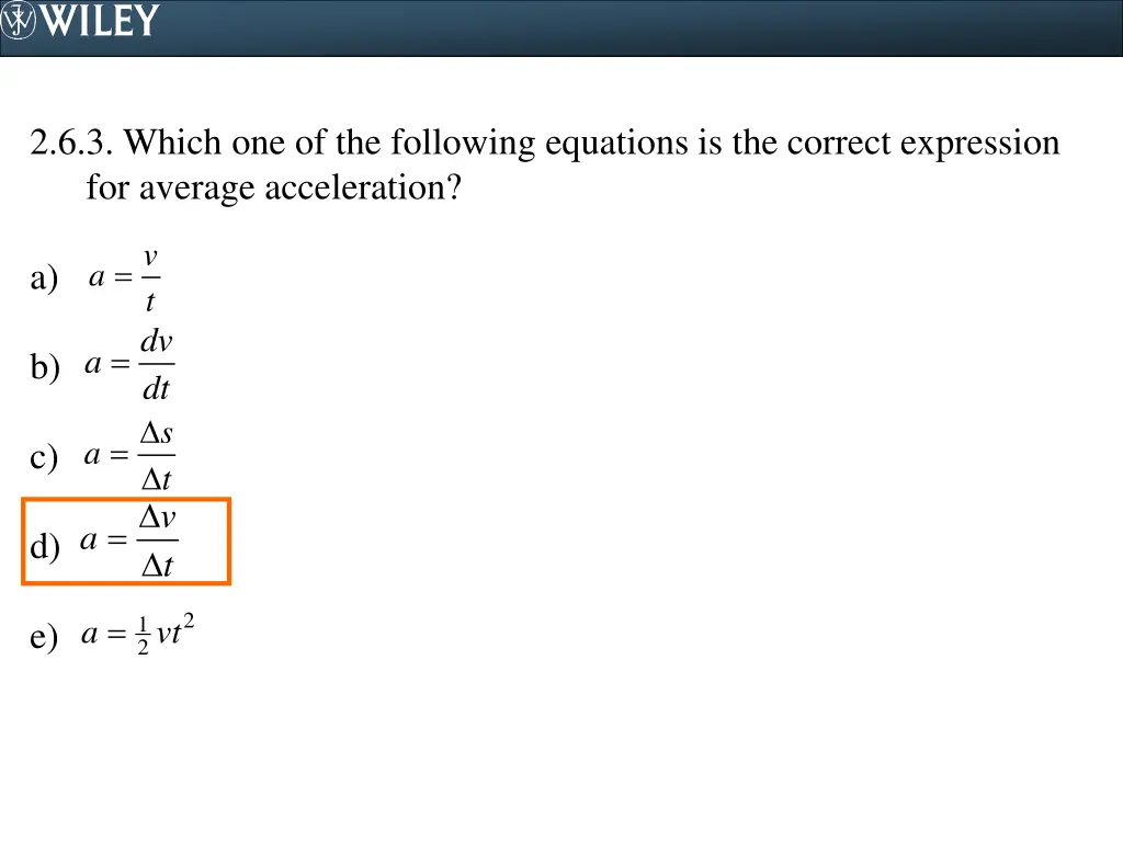 2 6 3 which one of the following equations 1