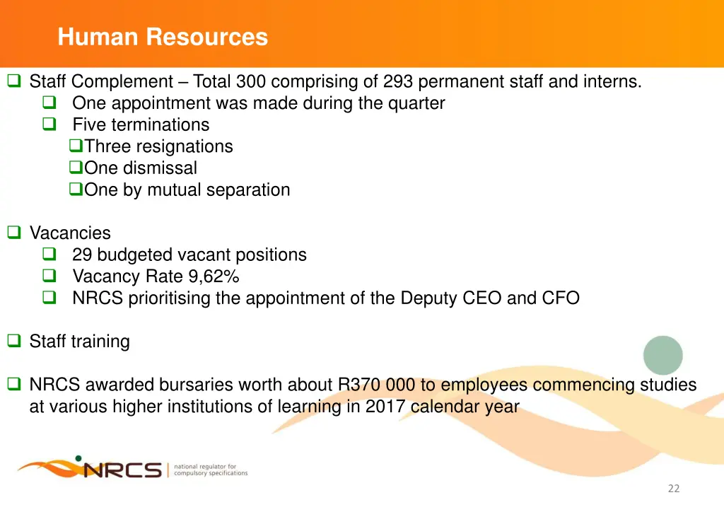 human resources