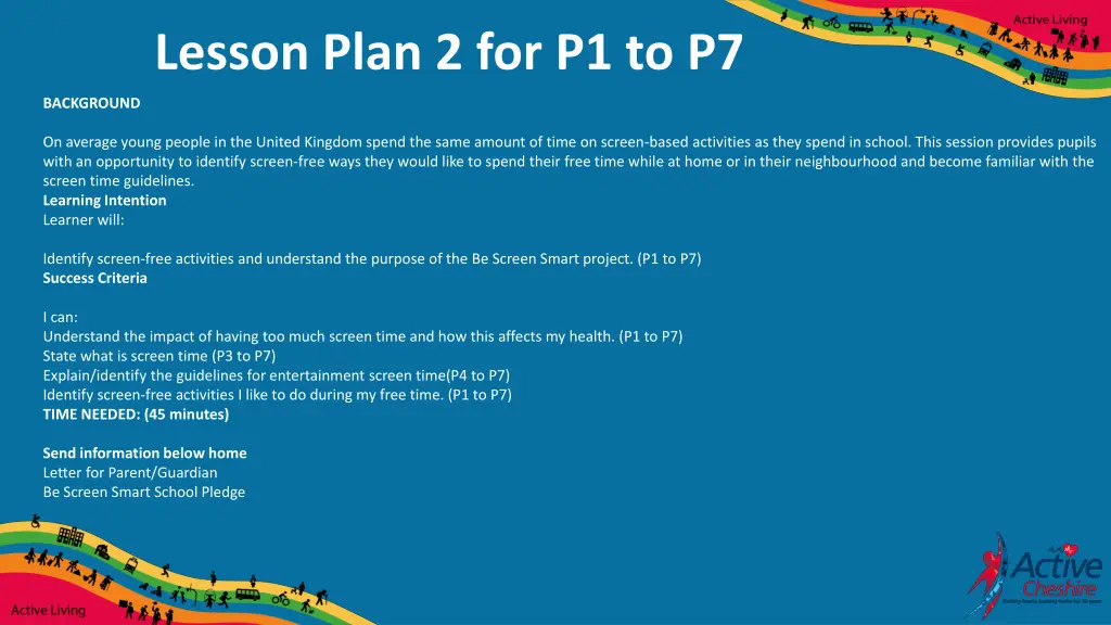 lesson plan 2 for p1 to p7