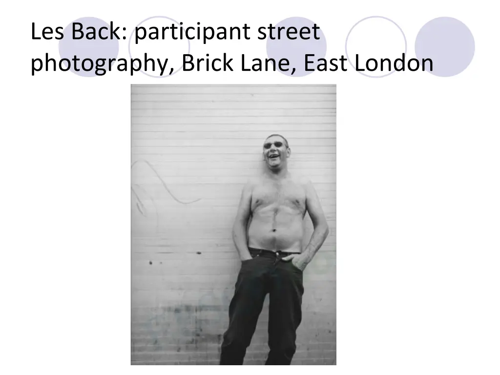 les back participant street photography brick 1