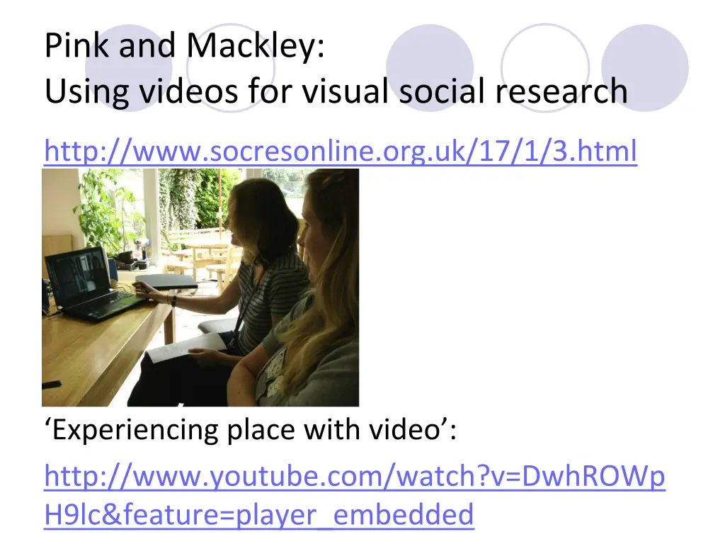 pink and mackley using videos for visual social