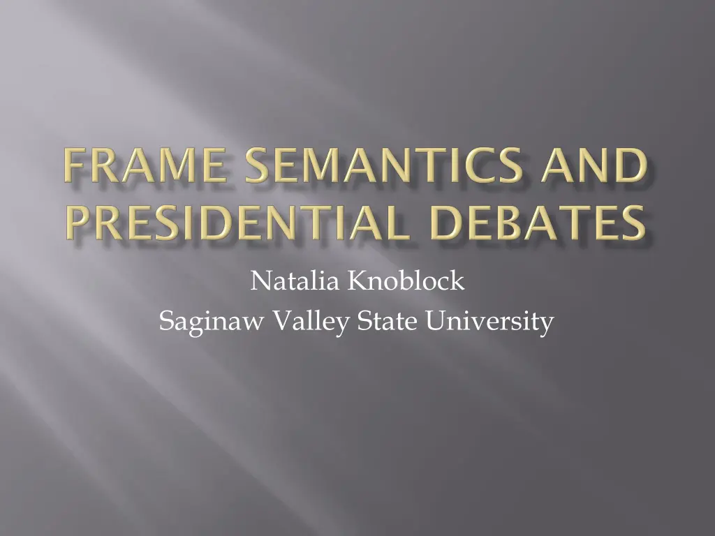 natalia knoblock saginaw valley state university