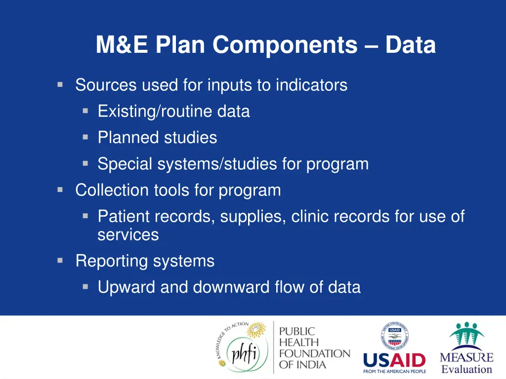 m e plan components data