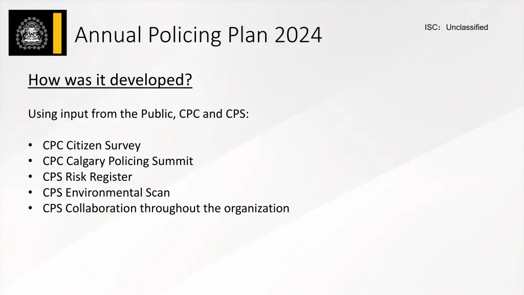 isc unclassified 2
