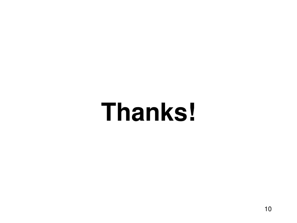 thanks