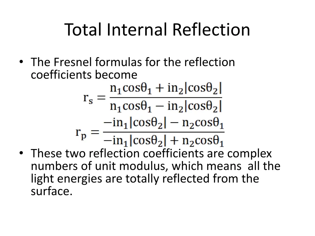total internal reflection 3