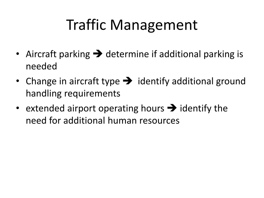 traffic management