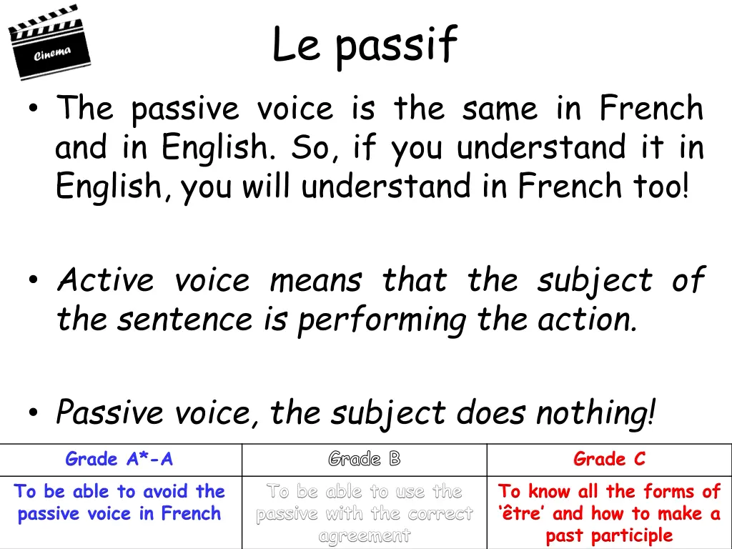 le passif