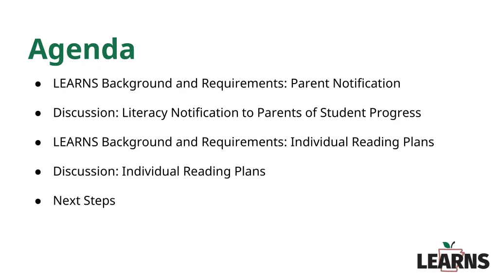 agenda 1