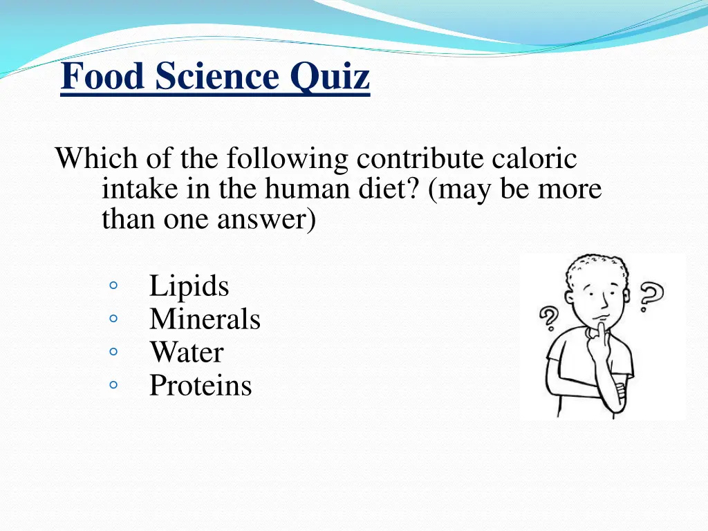 food science quiz 1