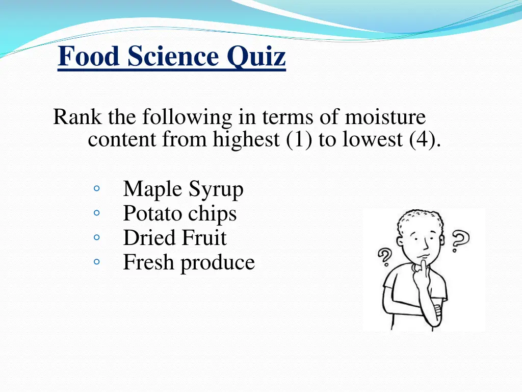 food science quiz 4