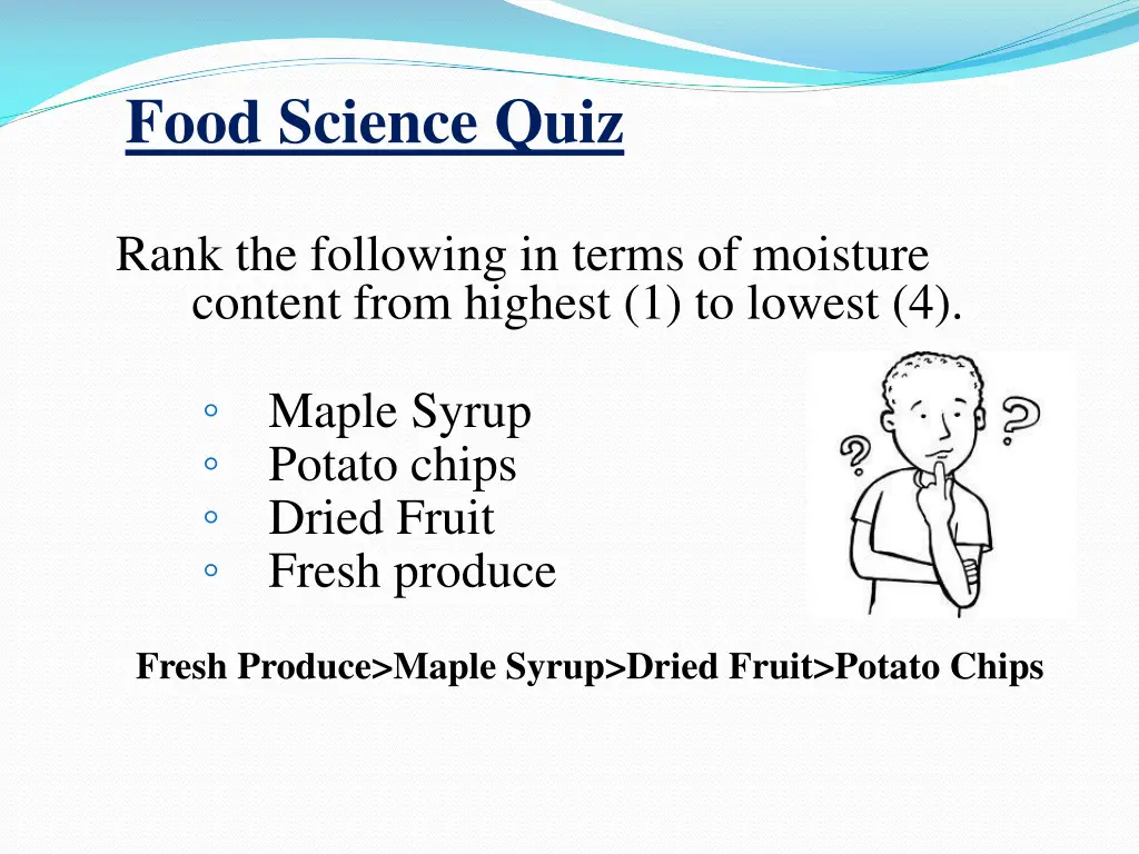 food science quiz 5