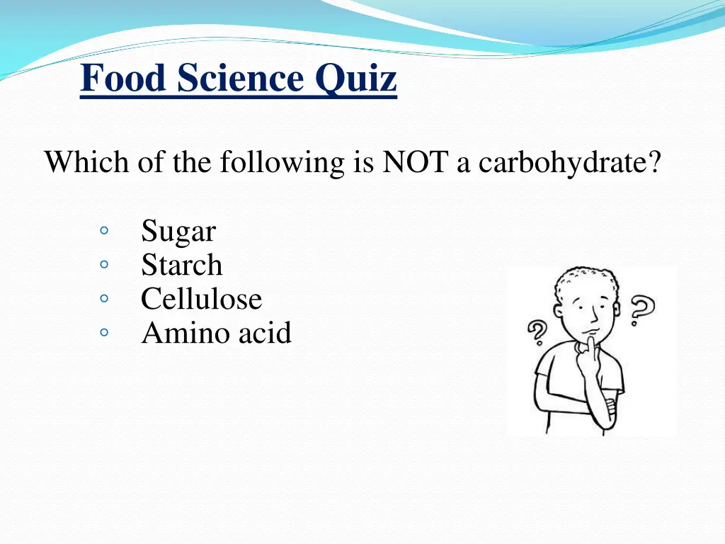food science quiz