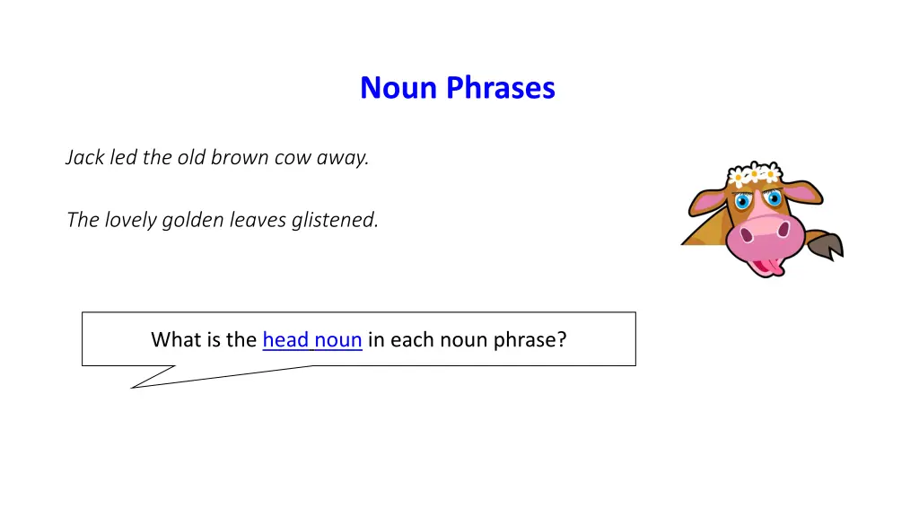 noun phrases