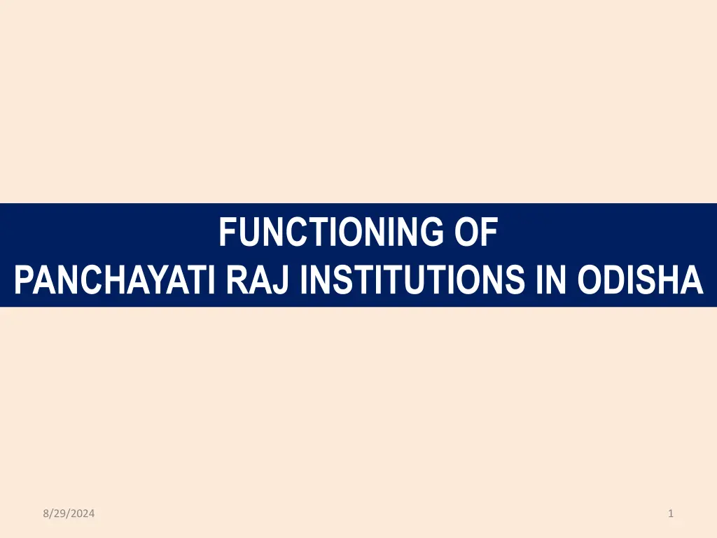 functioning of