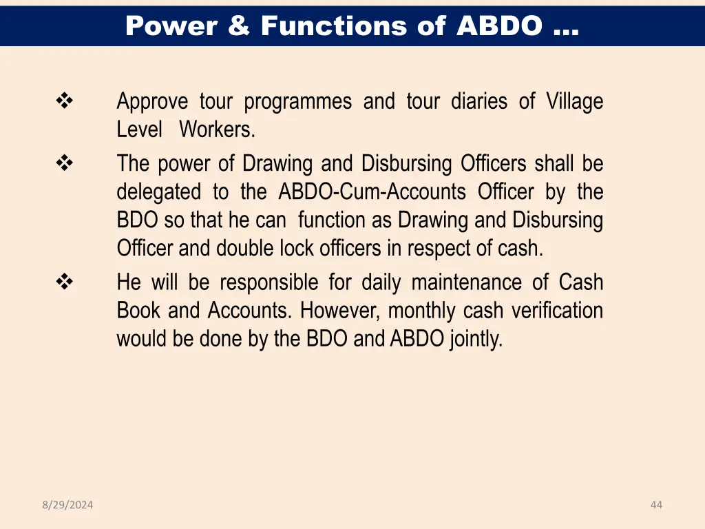 power functions of abdo 2