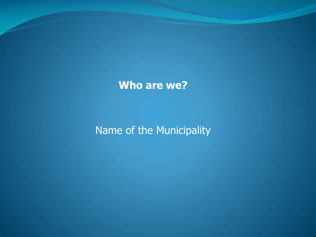 who are we
