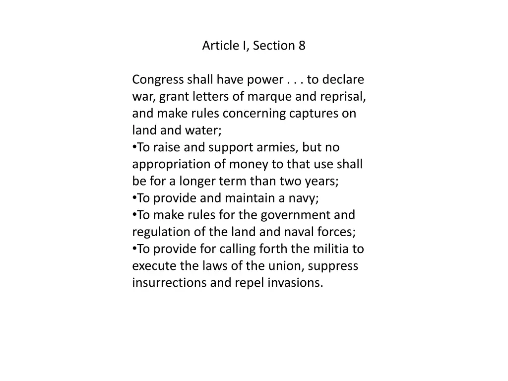 article i section 8 2