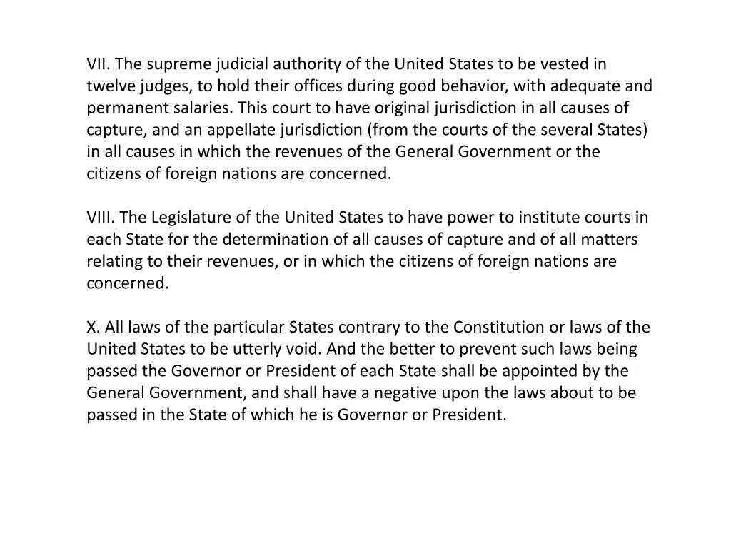 vii the supreme judicial authority of the united