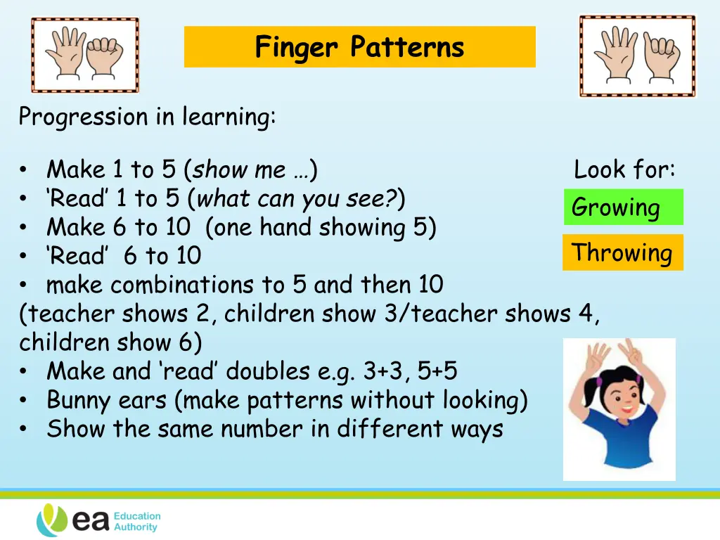 finger patterns