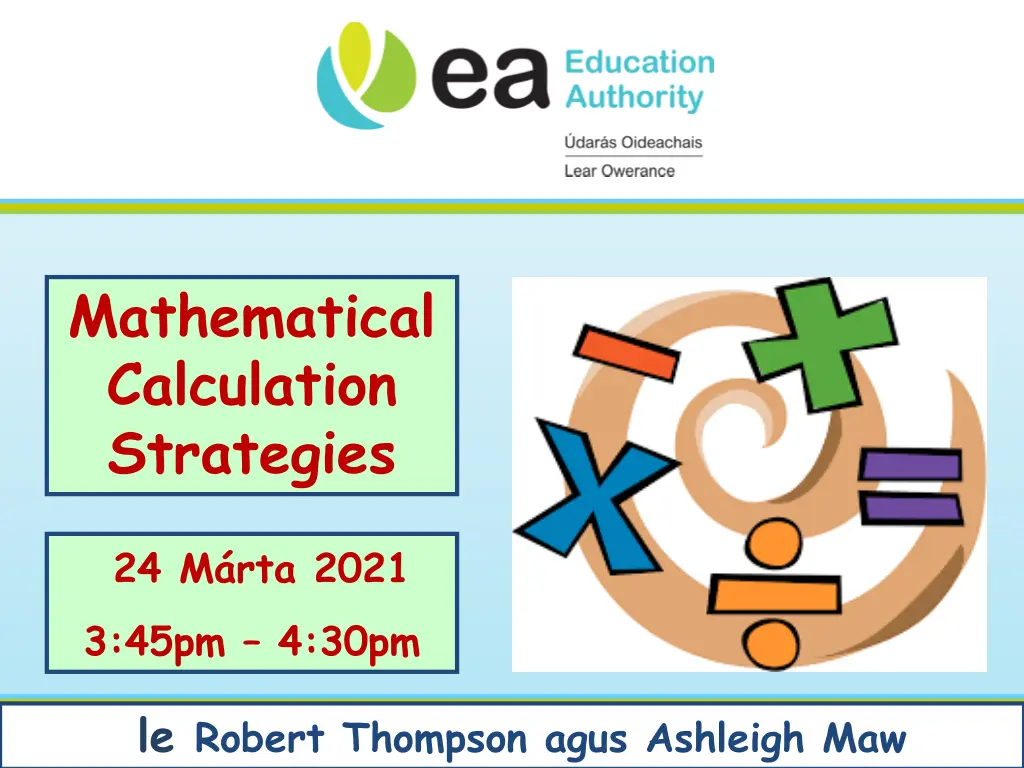 mathematical calculation strategies