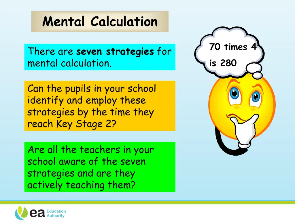 mental calculation