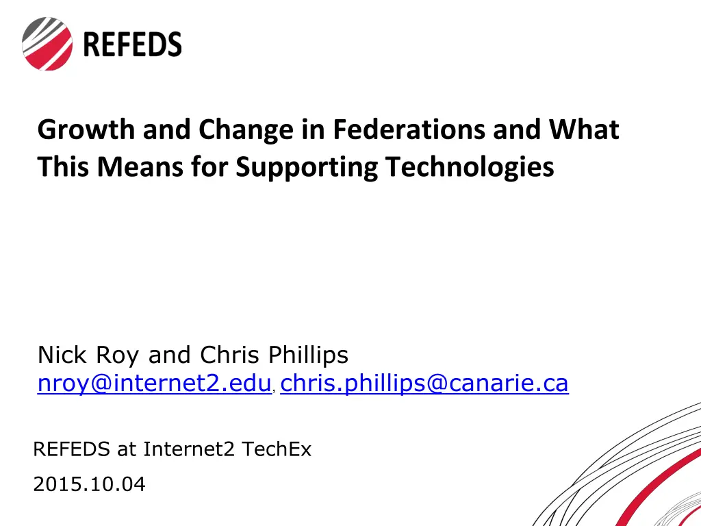 growth and change in federations and what this
