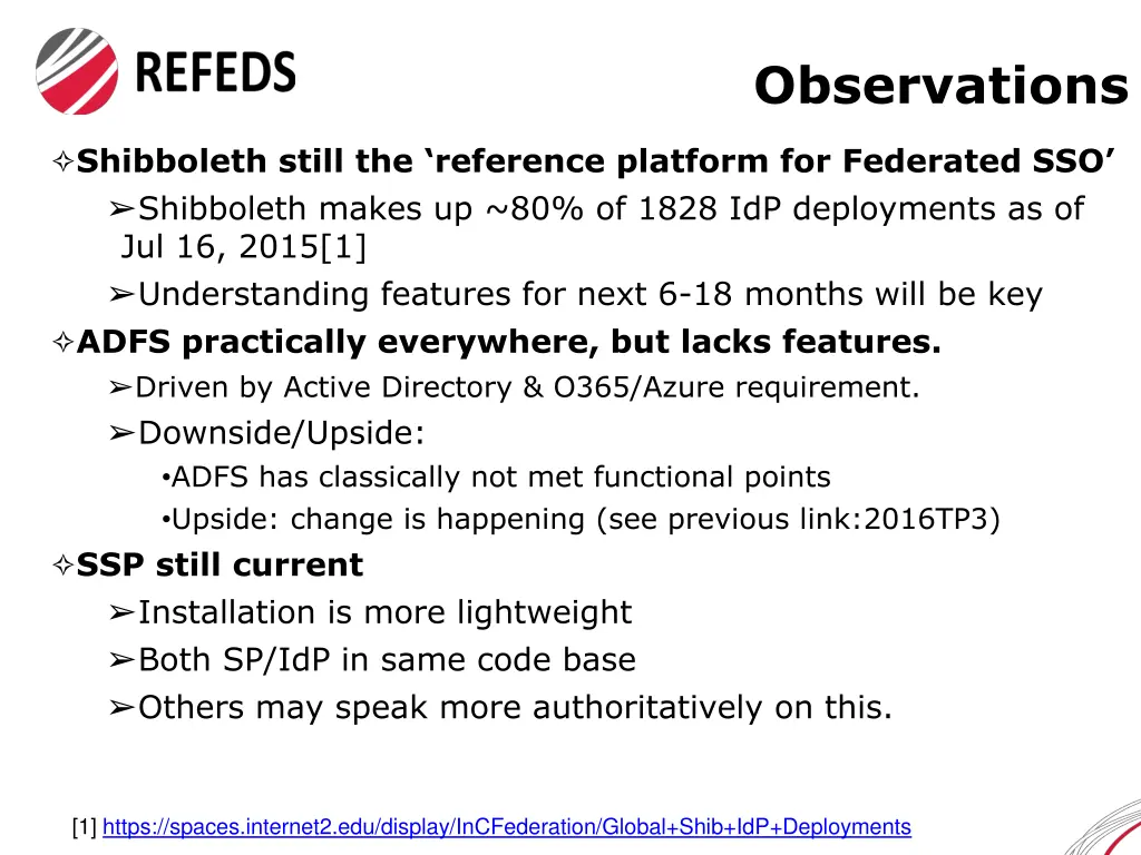 observations