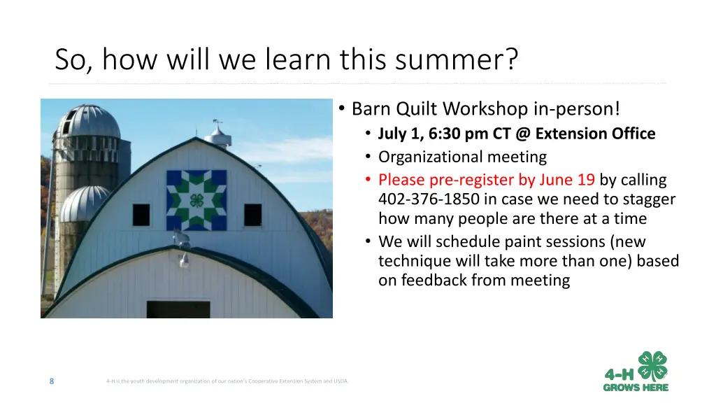 so how will we learn this summer 3