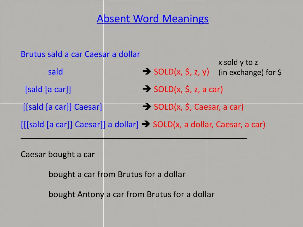 absent word meanings 2