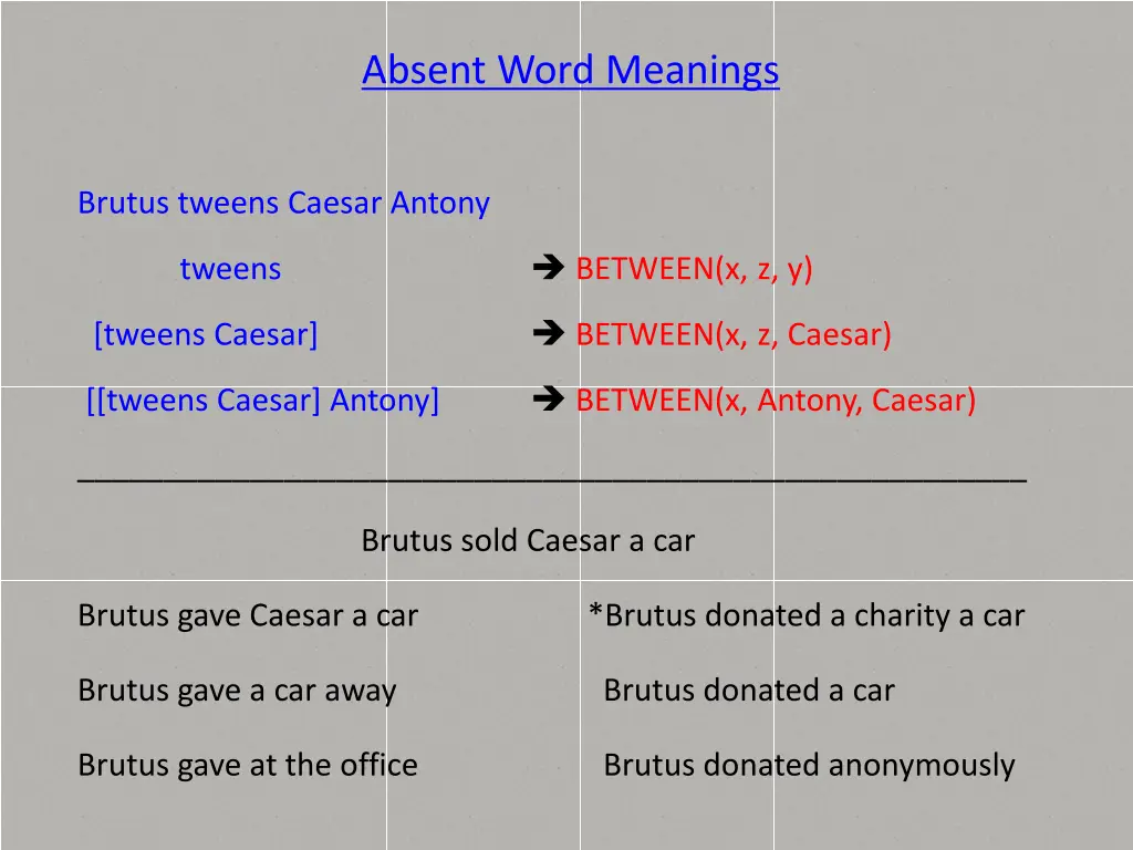 absent word meanings 3